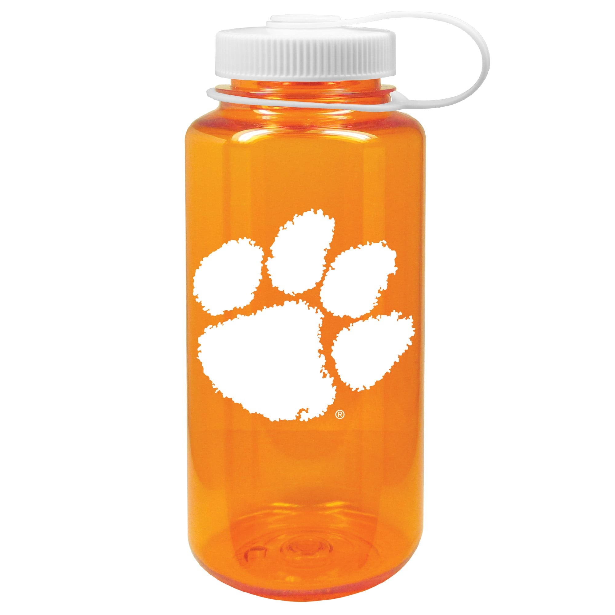 Orange Clemson Tigers 32oz. Nalgene Sustainable Wide Mouth Water Bottle M168K
