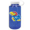 Royal Kansas Jayhawks 32oz. Nalgene Sustainable Wide Mouth Water Bottle M172M