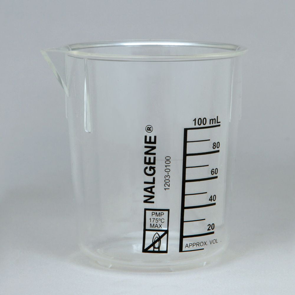 Nalgene Griffin Beaker, Low Form, Polymethylpentene, 100 Ml M200U