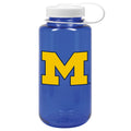 Navy Michigan Wolverines 32oz. Nalgene Sustainable Wide Mouth Water Bottle M163F