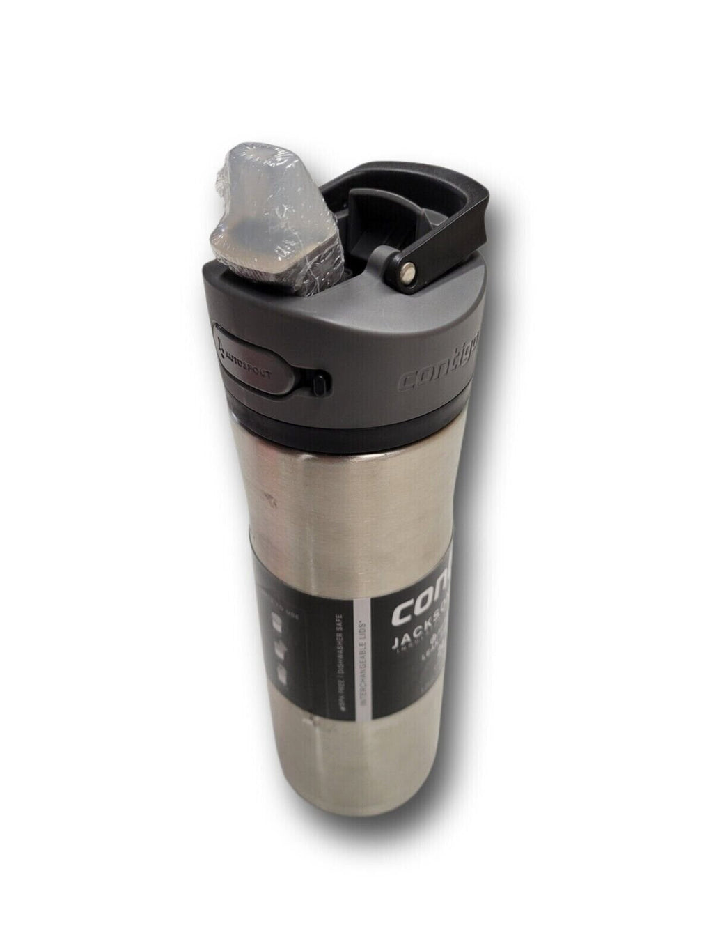 Contigo 20 oz. Jackson Chill 2.0 Water Bottle - Stainless Steel w/Licorice M59S