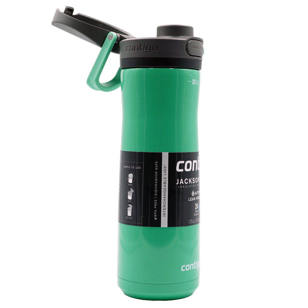 Contigo 20 oz. Jackson Chill 2.0 Water Bottle - Stainless Steel w/Licorice M59S