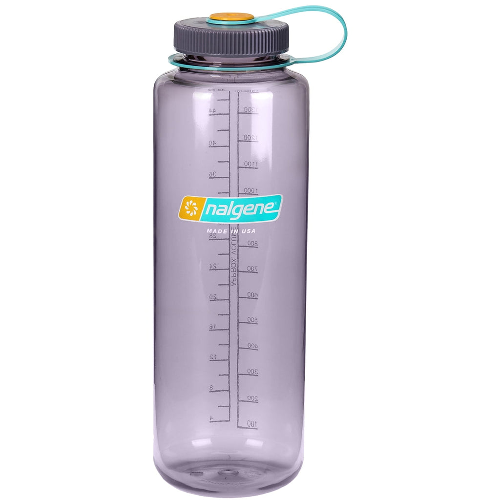 Nalgene Sustain Tritan BPA-Free Water Bottle Made with Material Derived from 50% Plastic Waste (using ISCC certified mass balance), 48 OZ, Wide Mouth, Blue M147S