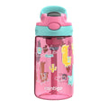 Contigo 14oz Kids' Water Bottle with Redesigned AutoSpout Straw Azalea Jade Vine with Llamas M26L