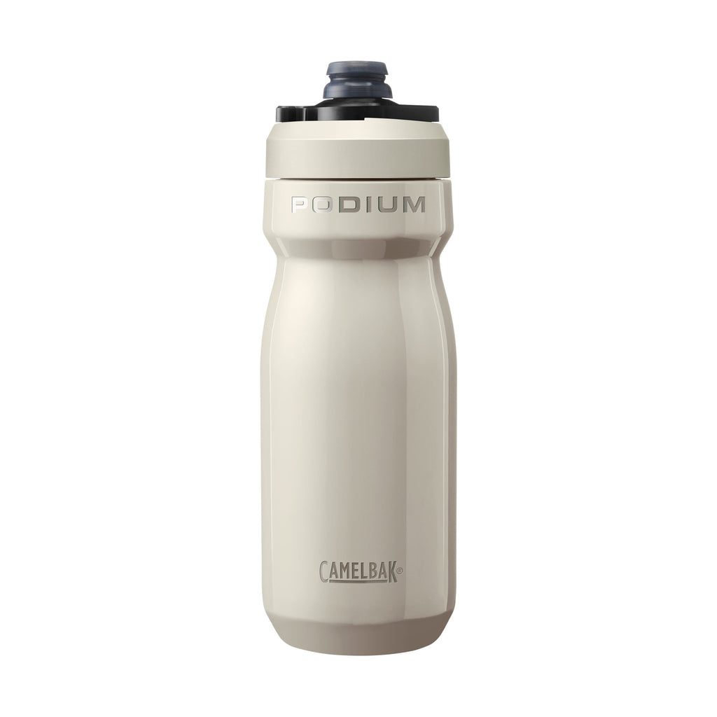 CamelBak Podium 18oz Insulated Stainless Steel Bike Water Bottle, Stone M372R