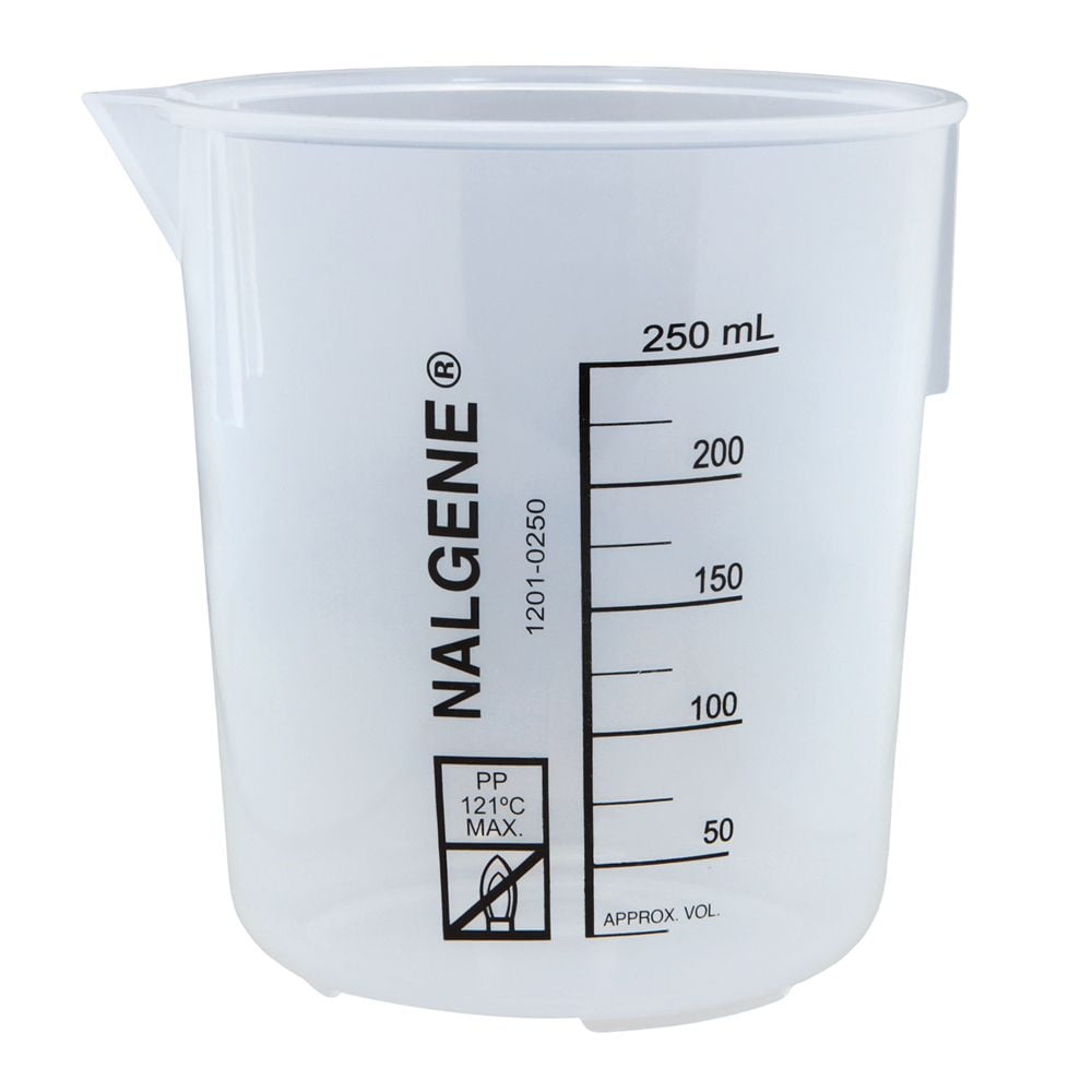 Nalgene Griffin Beaker, Low Form, Polypropylene, 250 Ml M199N