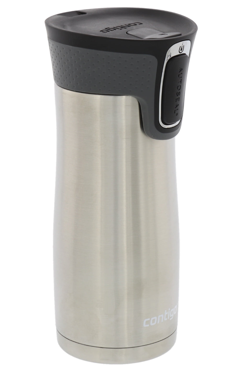 Contigo AUTOSEAL West Loop 2.0 Travel Mug, 16 oz., Stainless Steel with Black Button M98B
