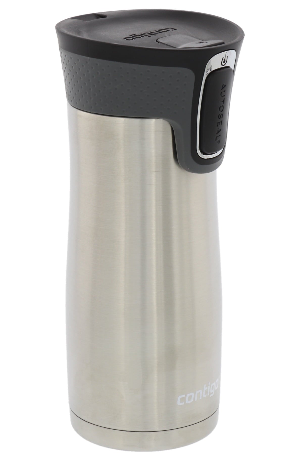 Contigo AUTOSEAL West Loop 2.0 Travel Mug, 16 oz., Stainless Steel with Black Button M98B