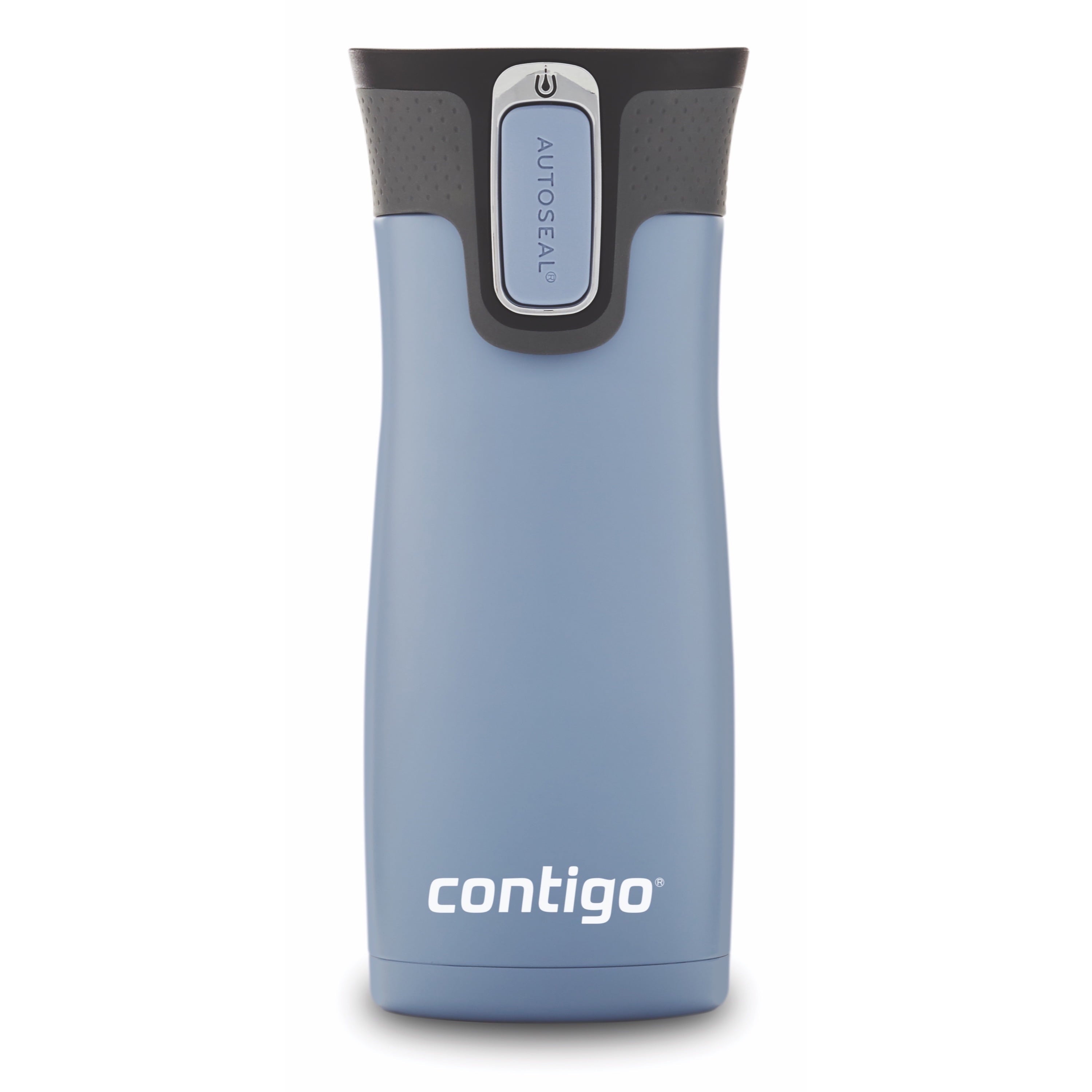 Contigo AUTOSEAL West Loop 2.0 Travel Mug, 16 oz., Stainless Steel with Black Button M98B