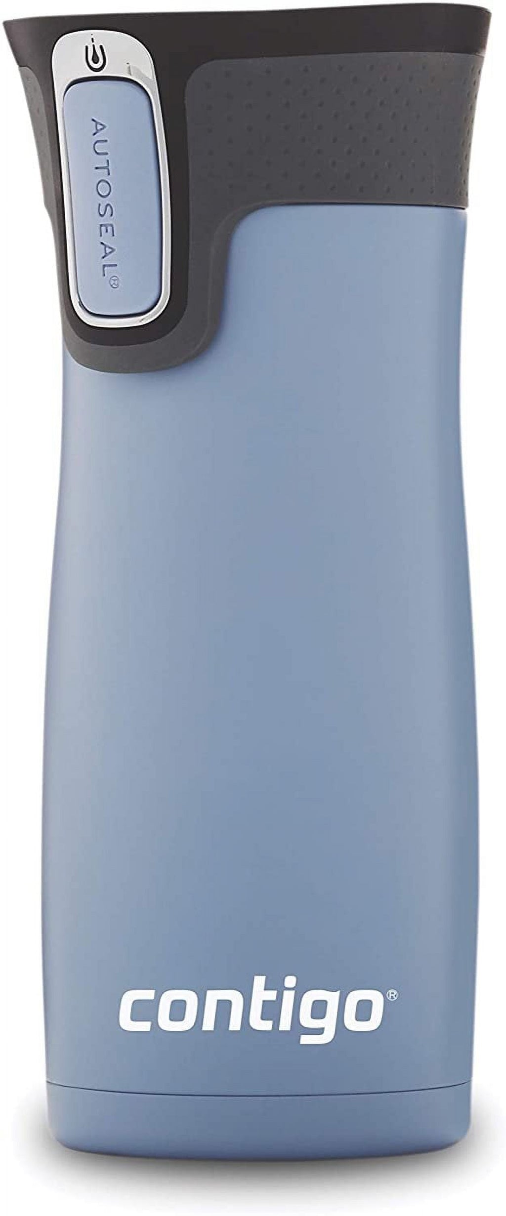 Contigo AUTOSEAL West Loop 2.0 Travel Mug, 16 oz., Stainless Steel with Black Button M98B