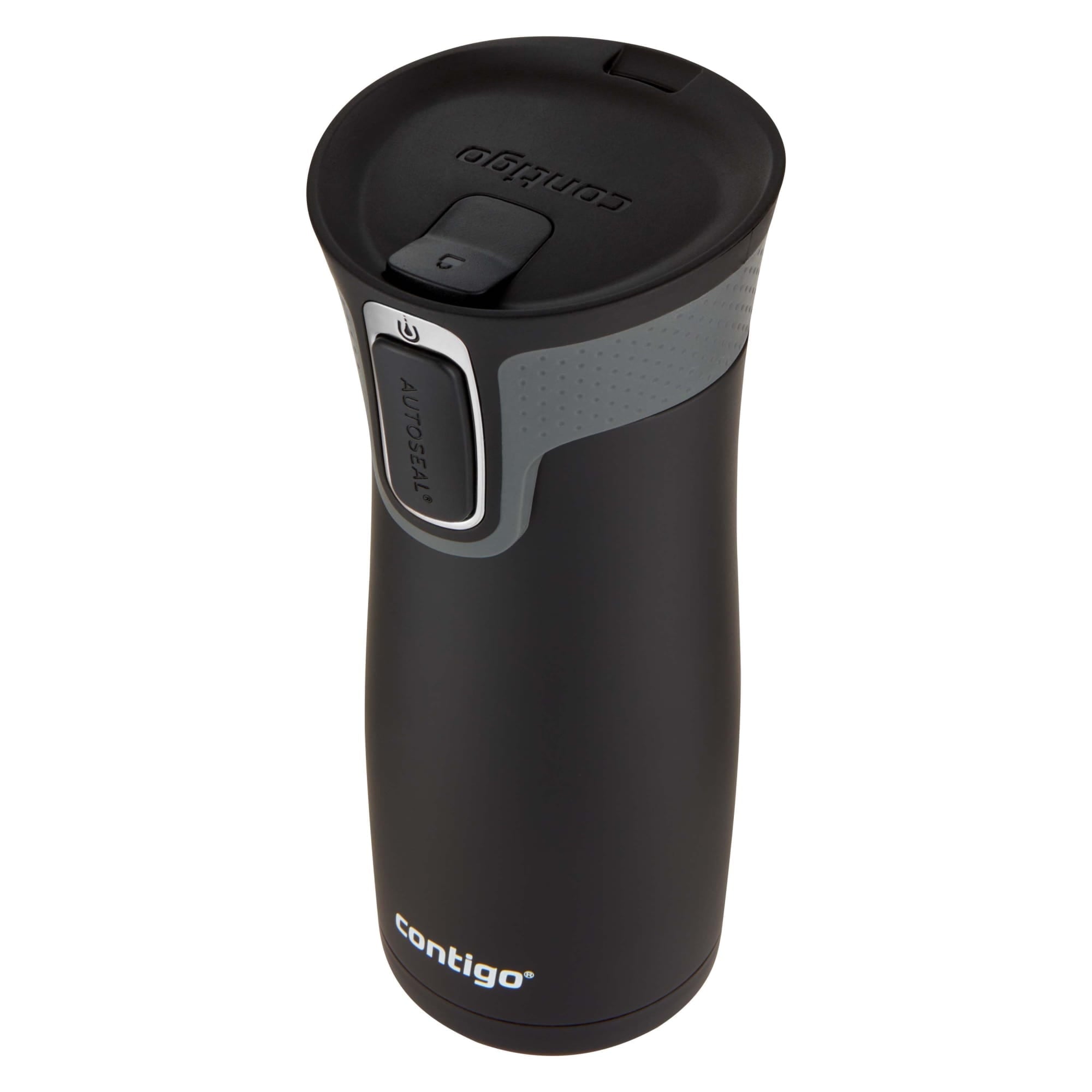 Contigo AUTOSEAL West Loop 2.0 Travel Mug, 16 oz., Stainless Steel with Black Button M98B