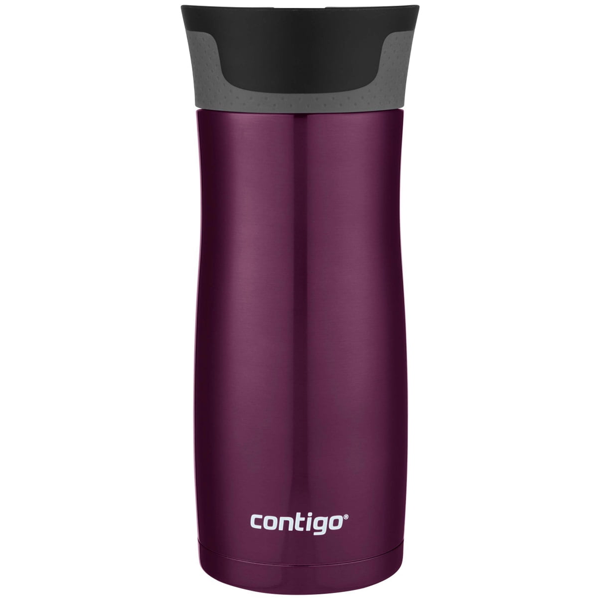 Contigo AUTOSEAL West Loop 2.0 Travel Mug, 16 oz., Stainless Steel with Black Button M98B