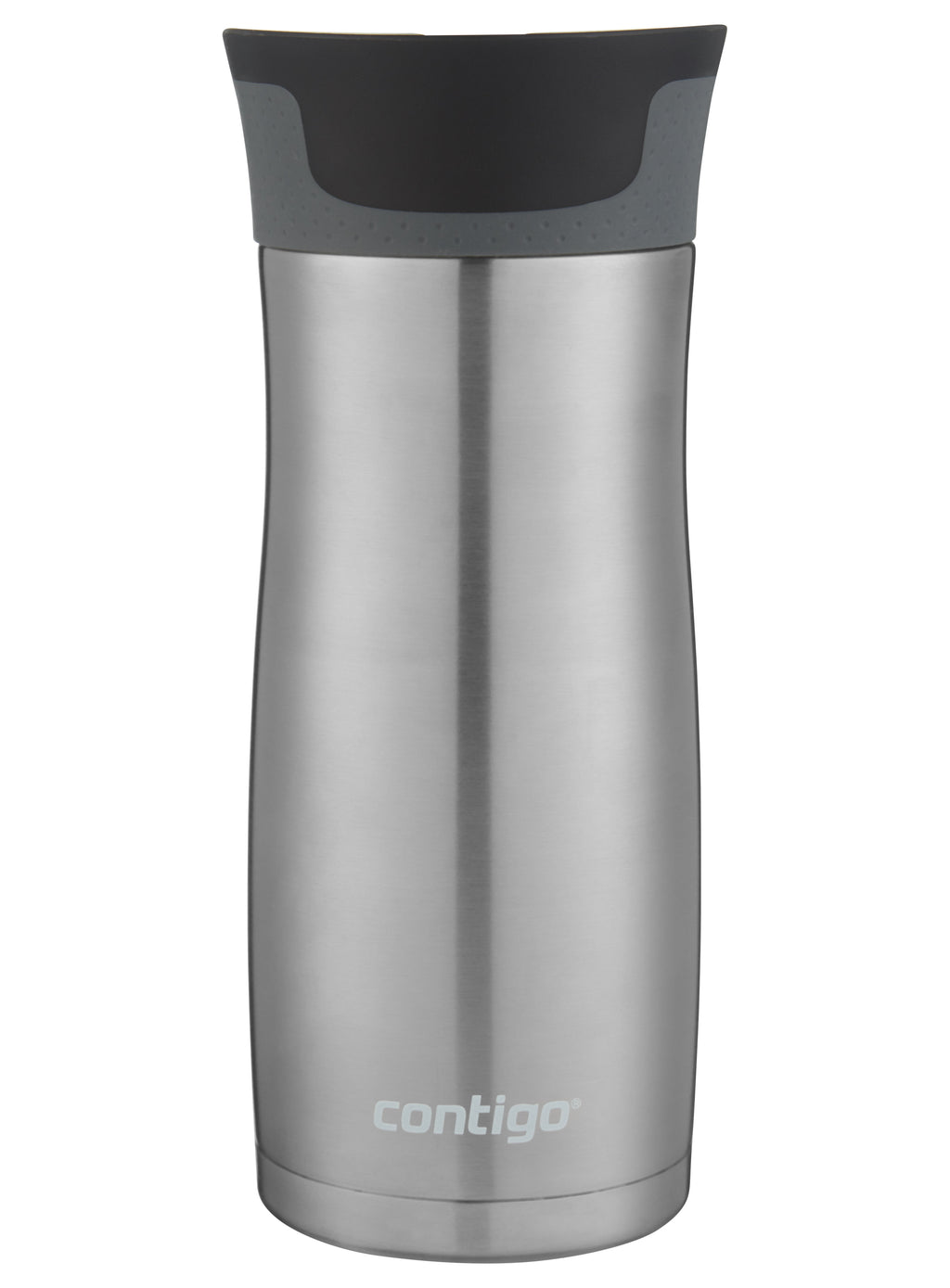 Contigo AUTOSEAL West Loop 2.0 Travel Mug, 16 oz., Stainless Steel with Black Button M98B