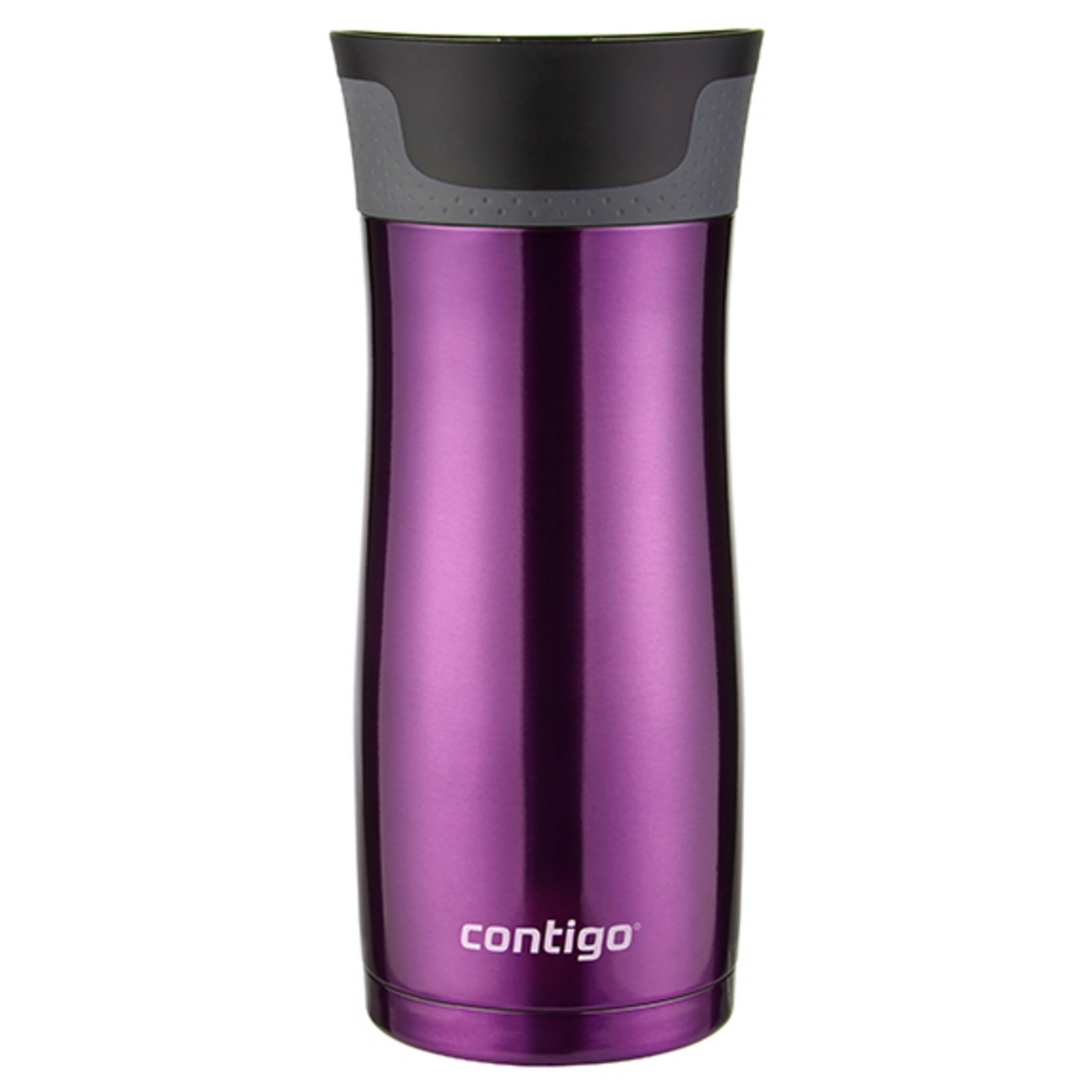 Contigo AUTOSEAL West Loop 2.0 Travel Mug, 16 oz., Stainless Steel with Black Button M98B