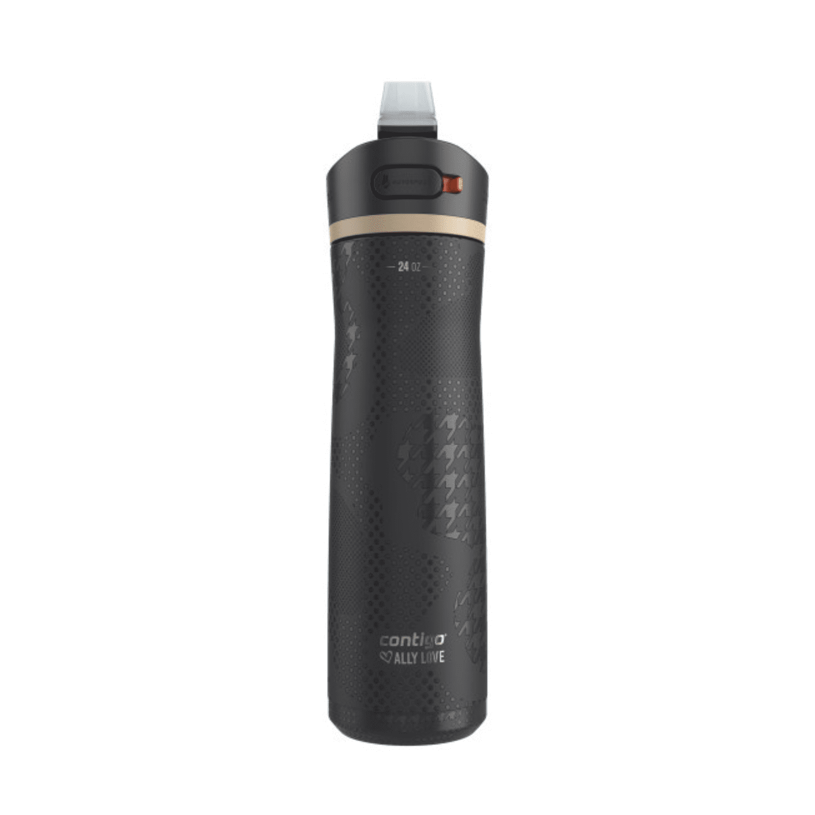 Contigo x Ally Love Ashland Chill 2.0 Stainless Steel Water Bottle with Autospout Lid, 24 oz, Oatmilk M92V
