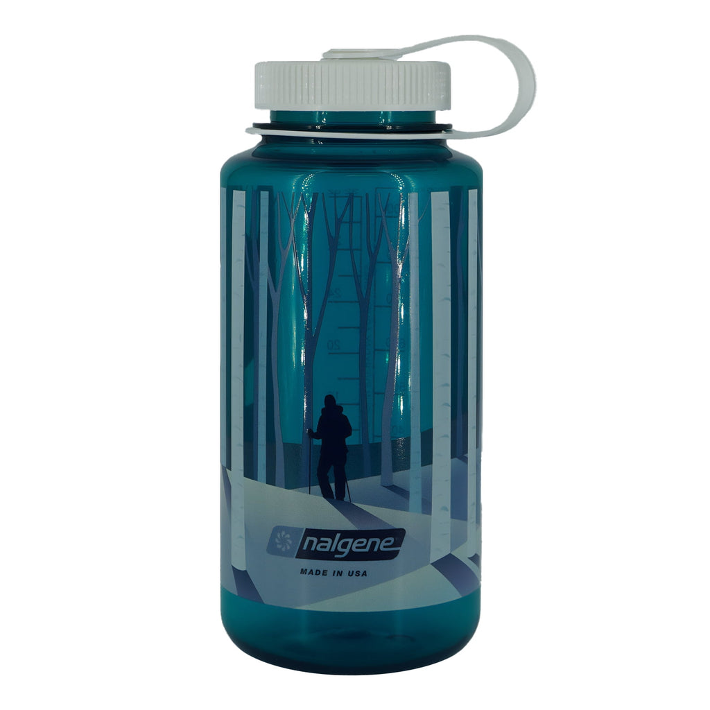 Nalgene Sustain 32 oz. Wide Mouth Water Bottle - Indigo M136C