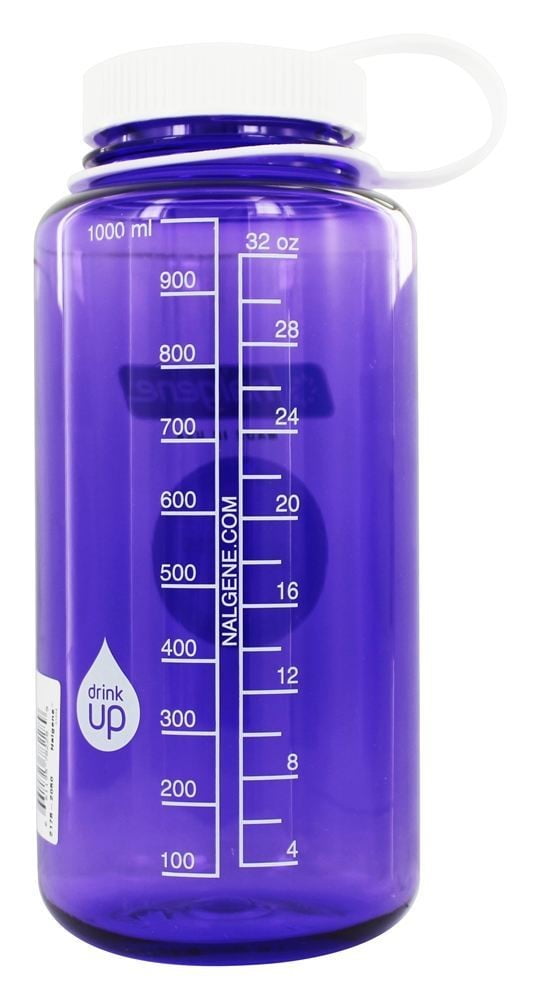 Nalgene Sustain 32 oz. Wide Mouth Water Bottle - Indigo M136C