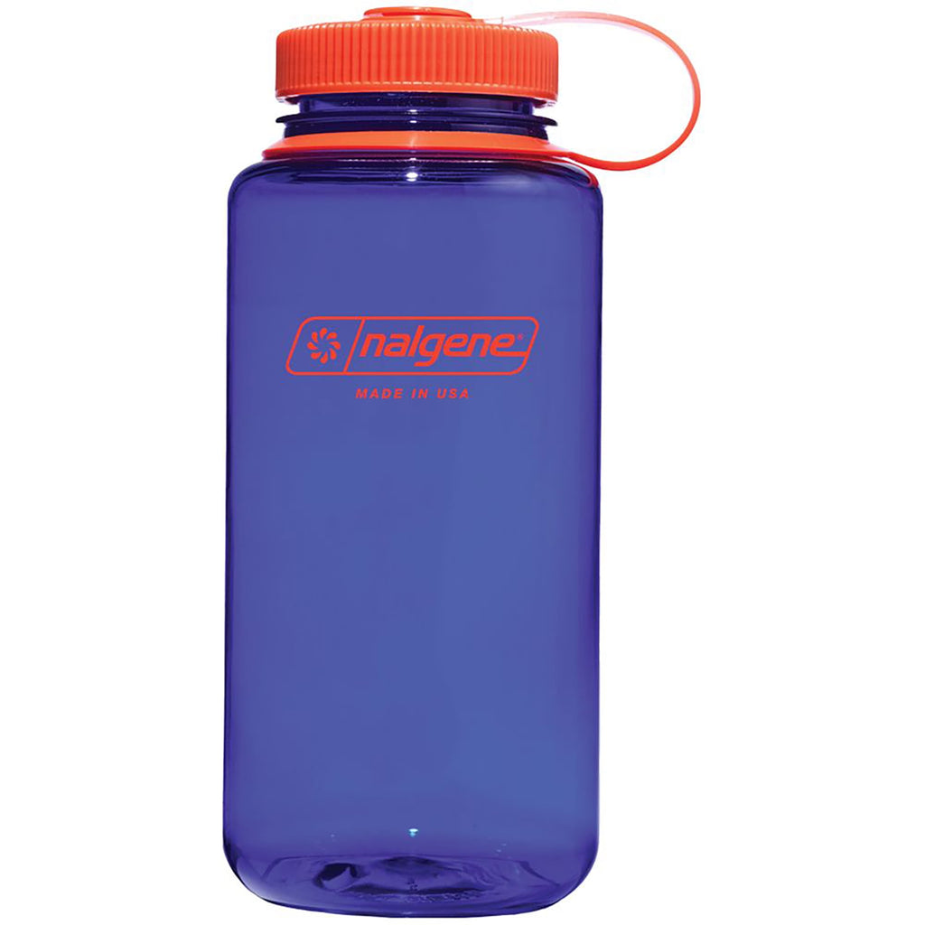 Nalgene Sustain 32 oz. Wide Mouth Water Bottle - Indigo M136C