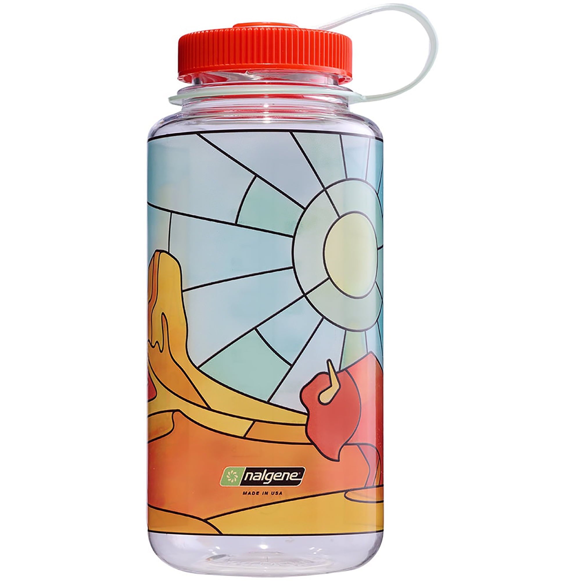 Nalgene Sustain 32 oz. Wide Mouth Water Bottle - Indigo M136C