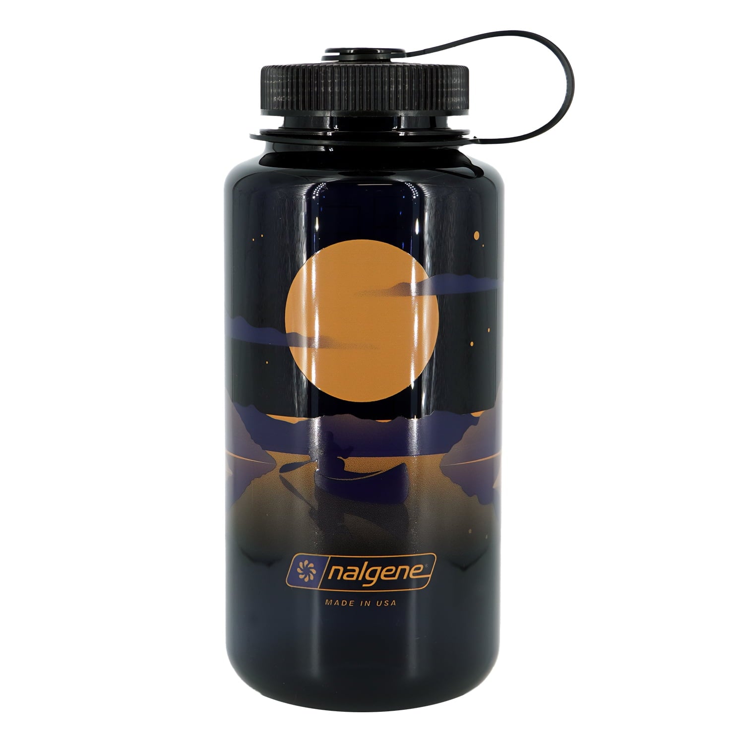 Nalgene Sustain 32 oz. Wide Mouth Water Bottle - Indigo M136C