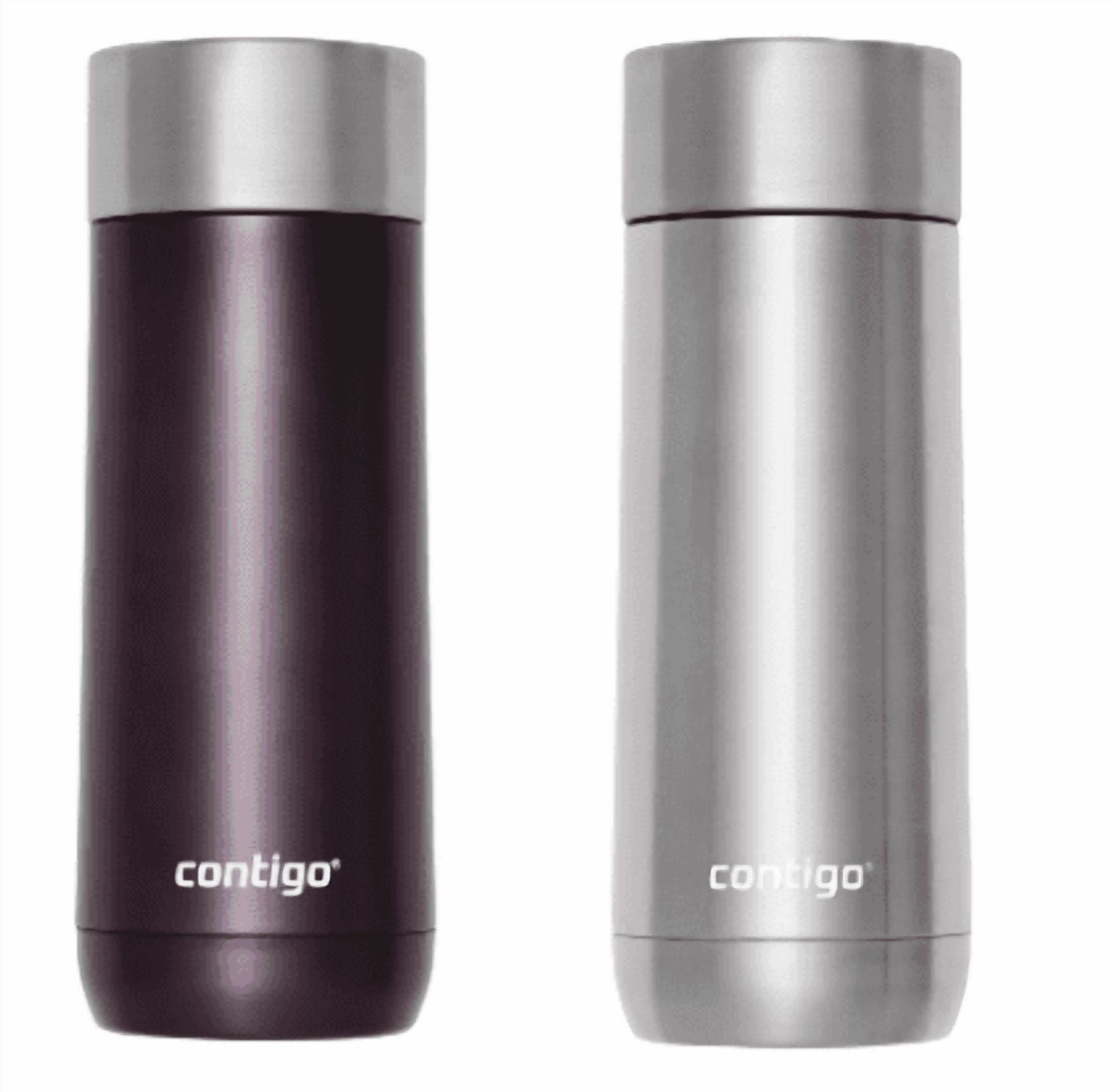 Contigo Luxe 14 oz. Travel Mug, 2 pk. - Dark Plum and Stainless Steel M42Z