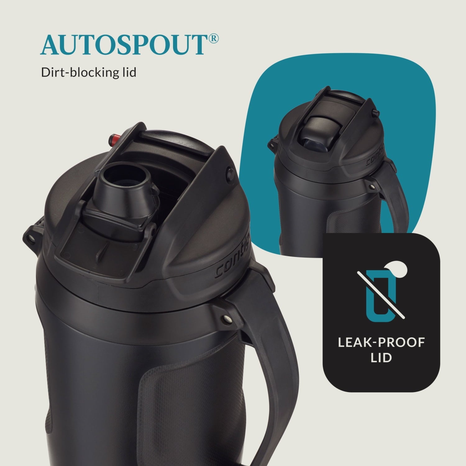 Contigo Fit Jug with AUTOSPOUT Lid, 64oz M63B