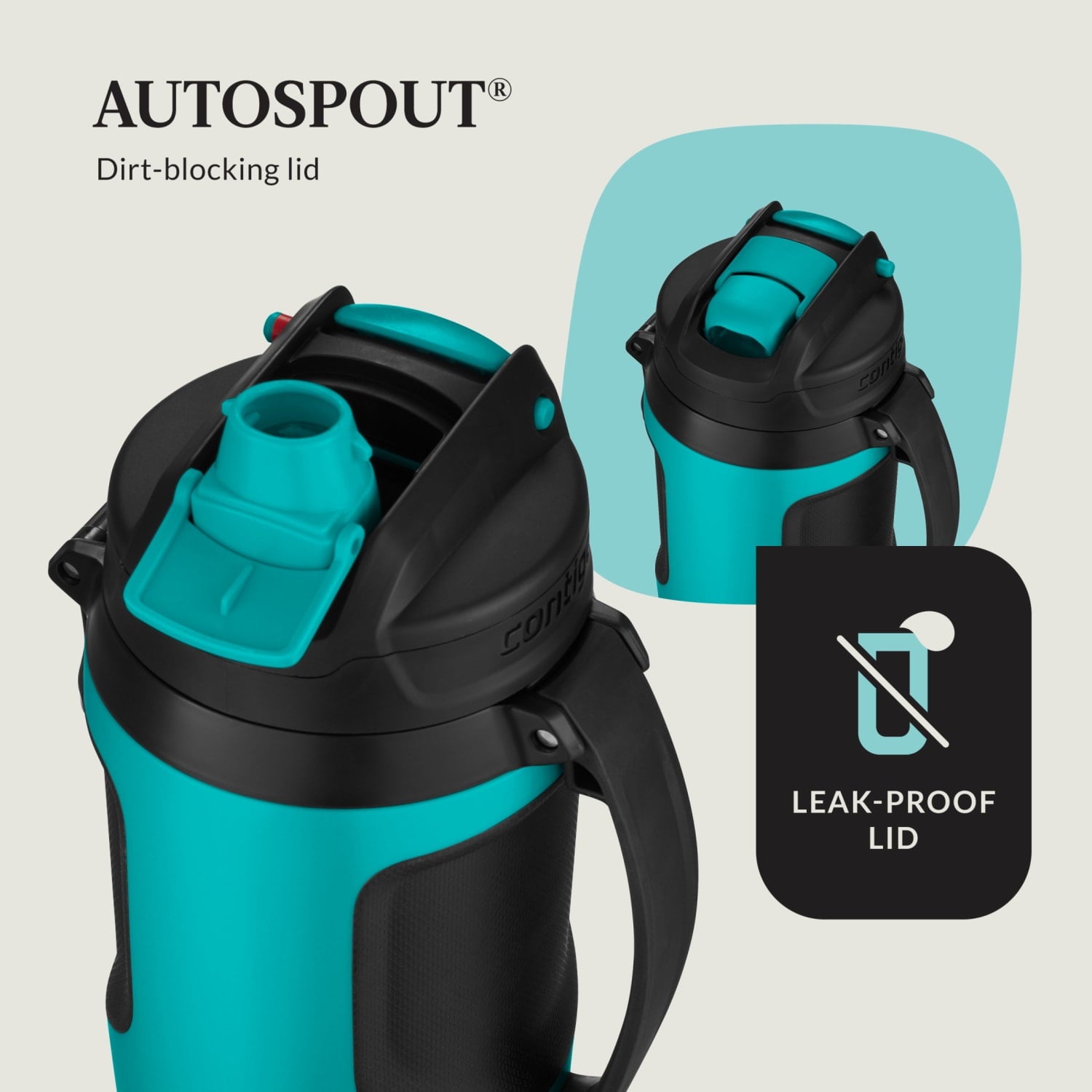 Contigo Fit Jug with AUTOSPOUT Lid, 64oz M63B