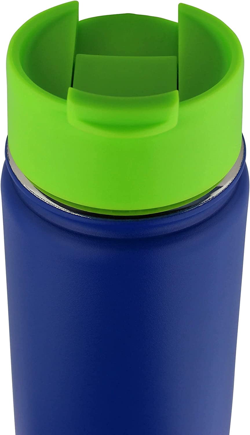 NuRich Hydro Wide Mouth Flip and Sip Replacement Coffee Lid or Cap Accessories Compatible with Hydroflask, Nalgene, and Many More Top Water Bottle Brands Sizes 12 16 18 20 32 40 64 Ounce M224R