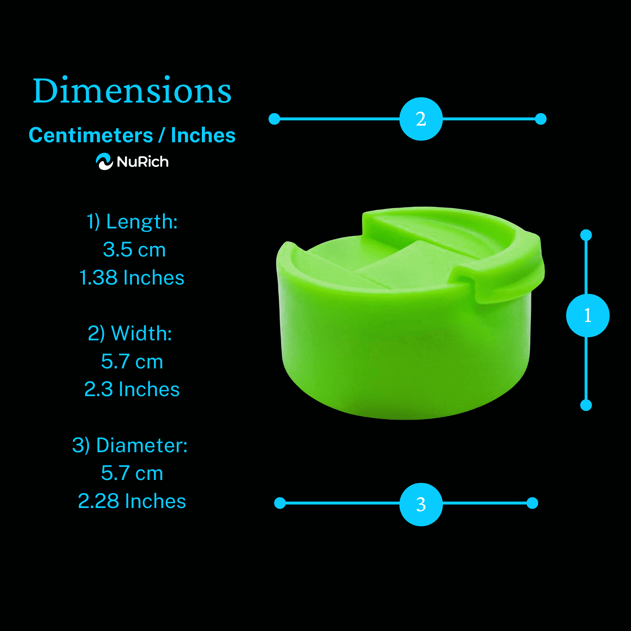 NuRich Hydro Wide Mouth Flip and Sip Replacement Coffee Lid or Cap Accessories Compatible with Hydroflask, Nalgene, and Many More Top Water Bottle Brands Sizes 12 16 18 20 32 40 64 Ounce M224R