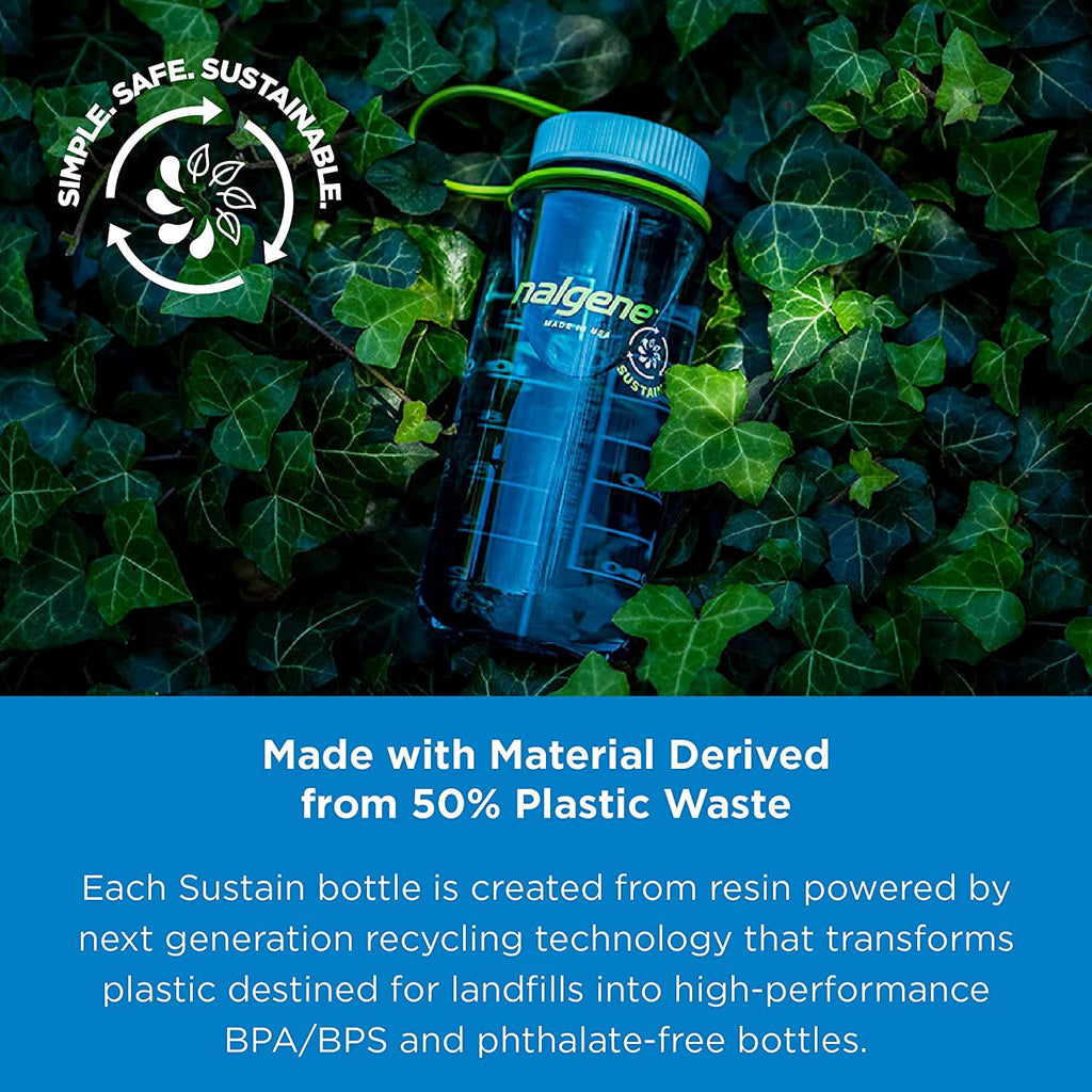 Nalgene 16oz Wide Mouth Sustain Bottle M139N