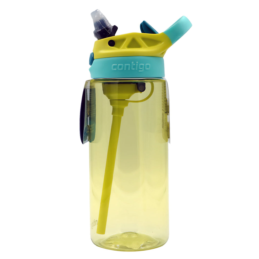 Contigo Kid's 20 oz. AutoSpout Straw Water Bottle - Juniper/Limelight M32K