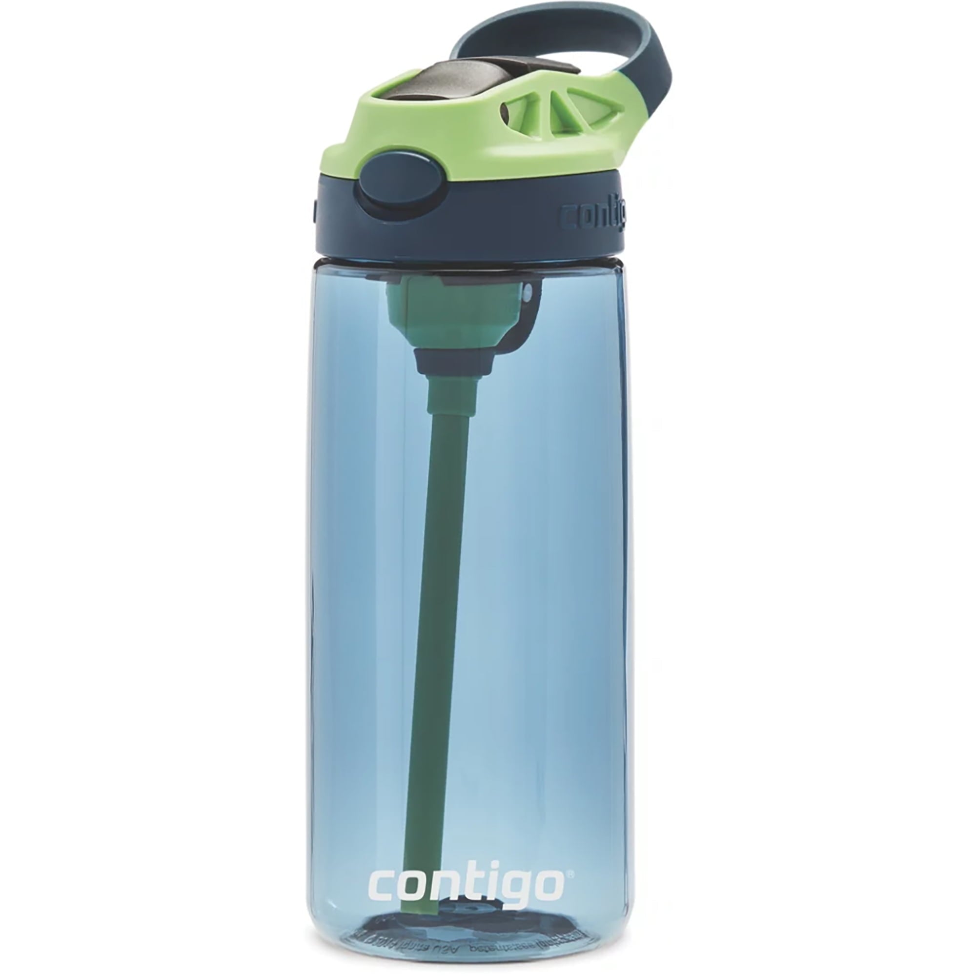 Contigo Kid's 20 oz. AutoSpout Straw Water Bottle - Juniper/Limelight M32K