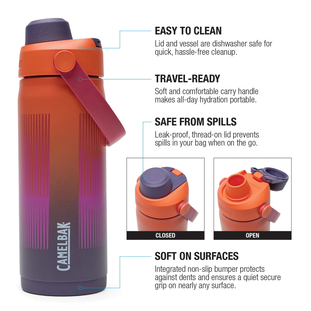 Camelbak Thrive Chug 16oz Stainless Steel Bottle Misty Mountain M321C