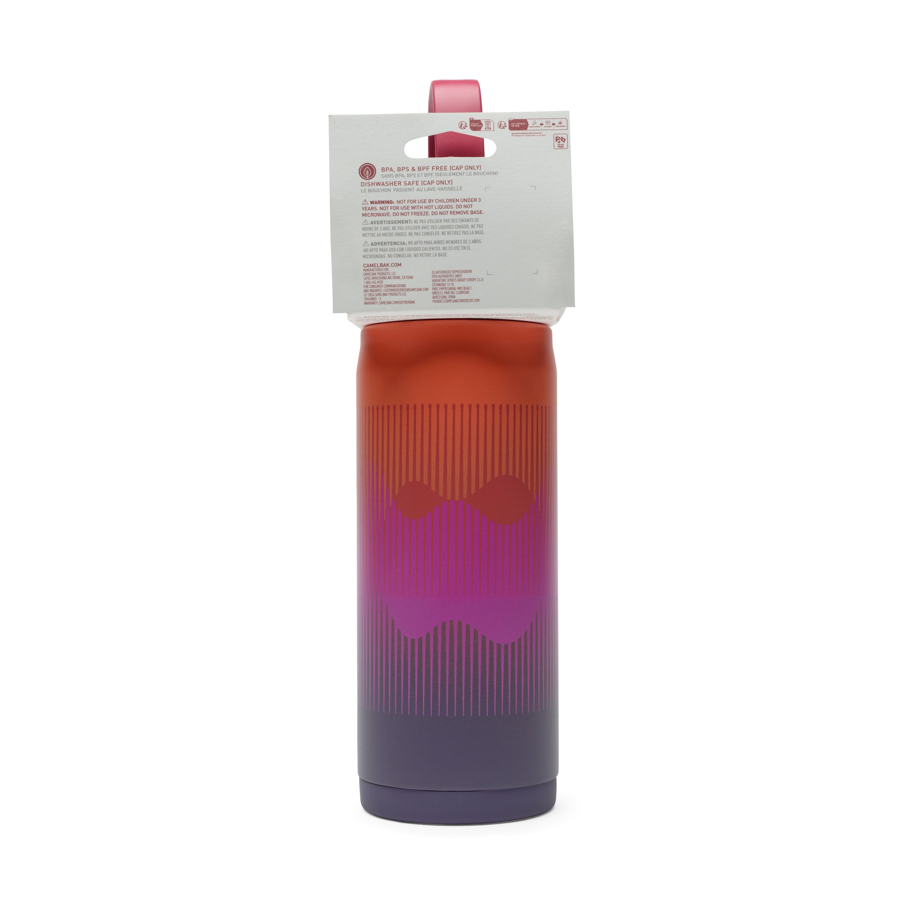 Camelbak Thrive Chug 16oz Stainless Steel Bottle Misty Mountain M321C