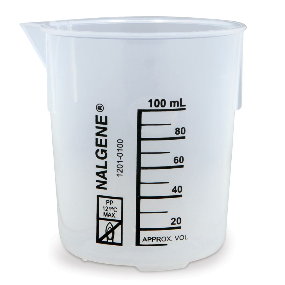 Nalgene Griffin Beaker, Low Form, Polypropylene, 100 Ml M201G