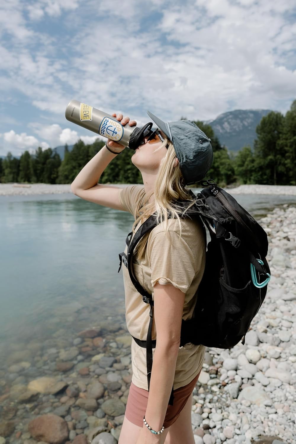 Day Water Bottle Filter for Wide Mouth , Nalgene, and Water Bottles M205D