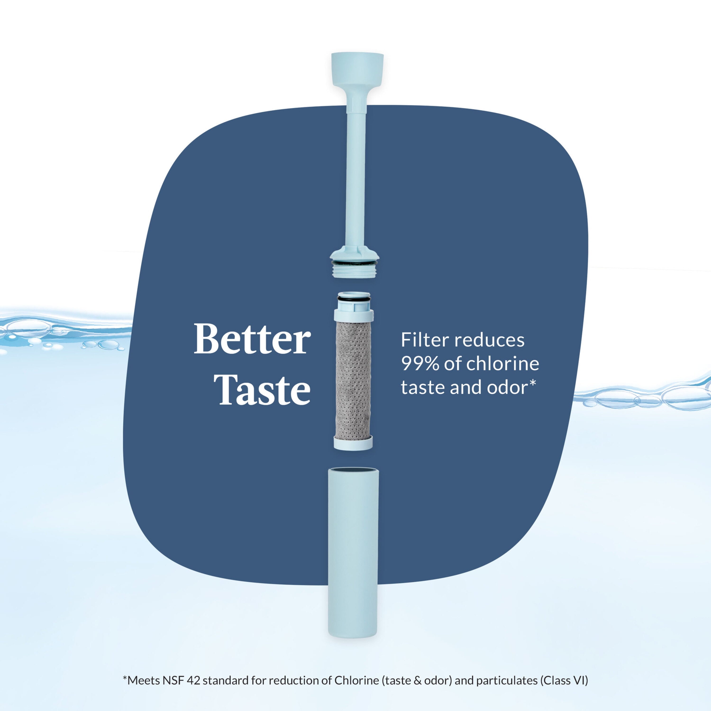 Contigo® Wells Chill Stainless Steel Filter Water Bottle with AUTOSPOUT® Straw Lid, 24 oz., Dark Ice M90C