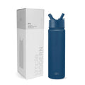Simple Modern Water Bottle with Straw Lid Vacuum Insulated Stainless Steel Metal Thermos Bottles | Reusable Leak Proof BPA-Free Flask for School | Summit Collection | 22oz, Slumberland M432U