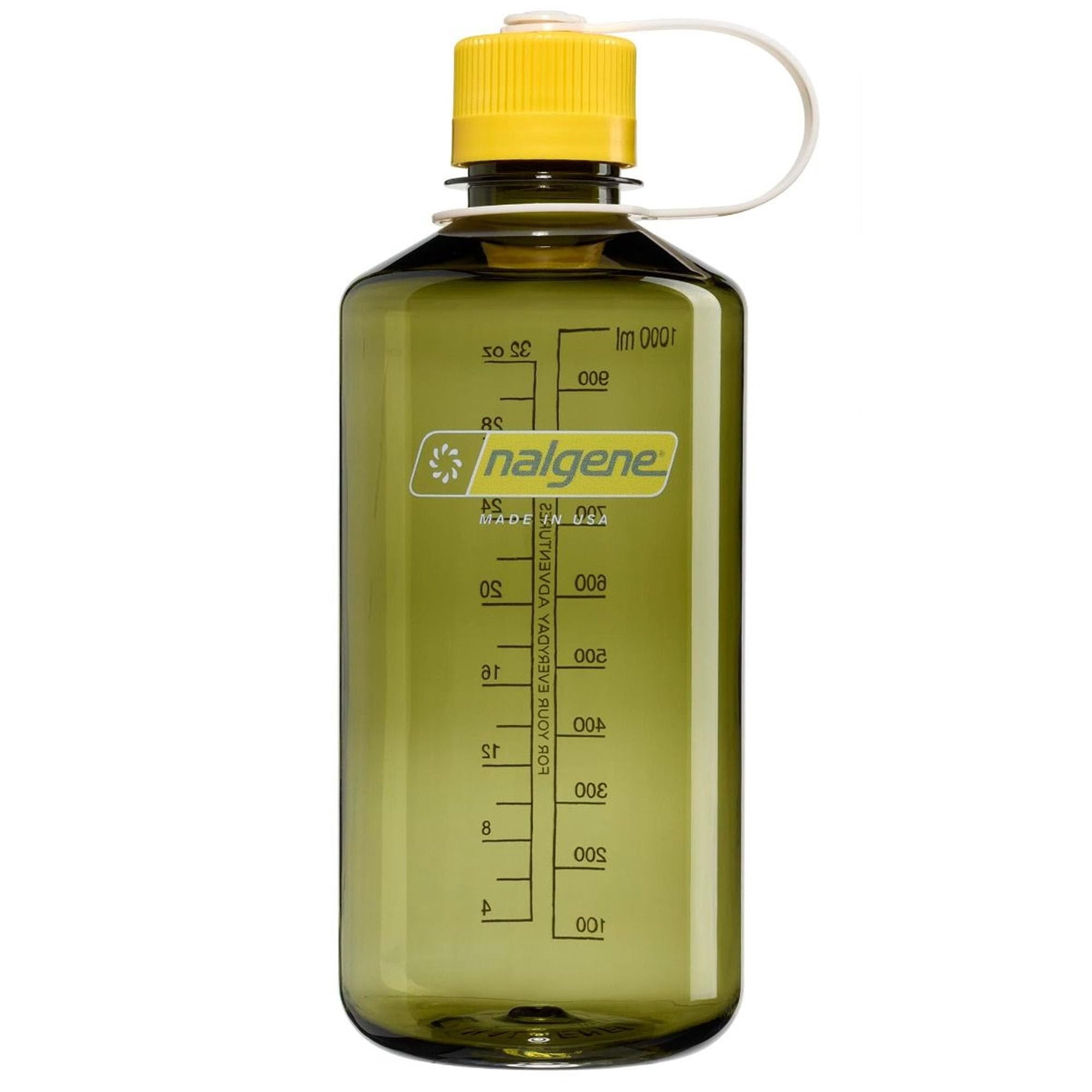 Nalgene Sustain 32 oz Narrow Mouth Plastic Water Bottle M138U