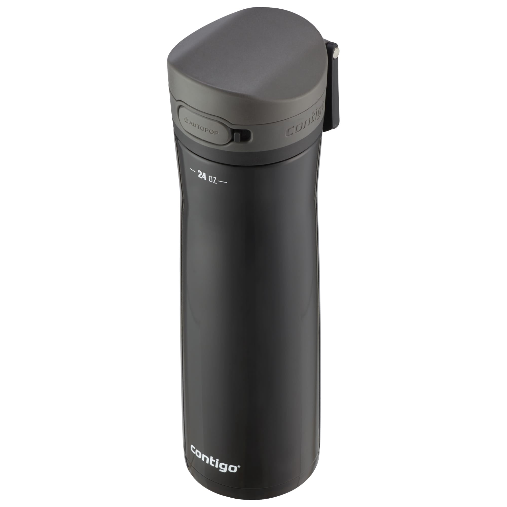 Contigo Jackson Chill  Bundle 2 Water Bottles Black 24oz and Pink  20oz with Autopop Lid M77R