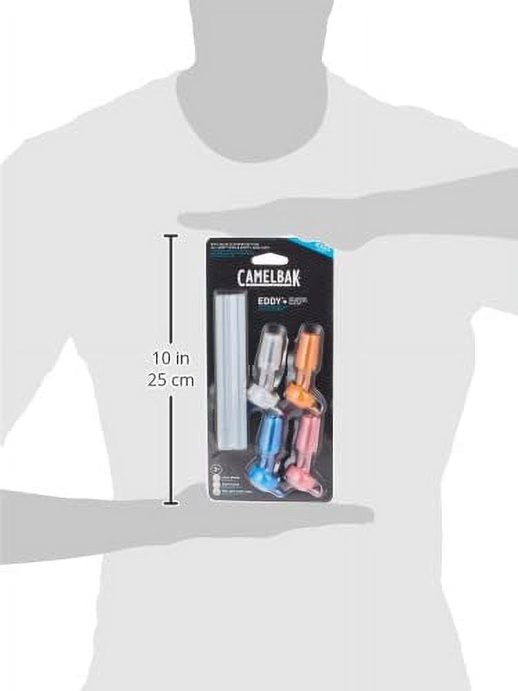 CamelBak eddy+ Kids 4-pack, Bite Valve &amp; Straws, Multi Color M333G