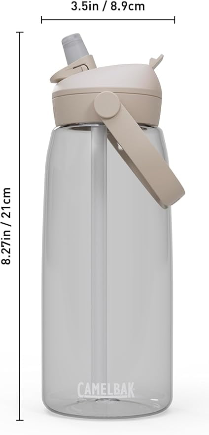 Camelbak Thrive™ Flip Straw Water Bottle 32oz, Clear M275T