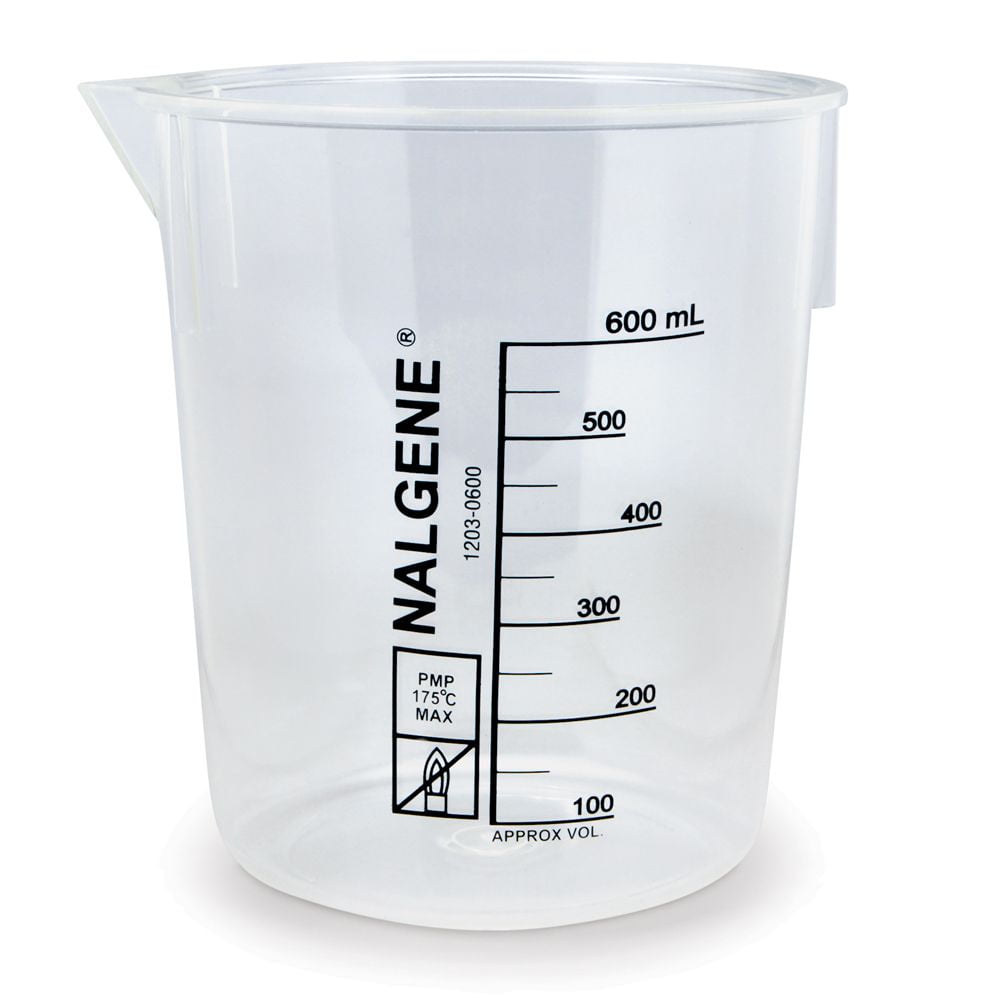 Nalgene Griffin Beaker, Low Form, Polymethylpentene, 600 Ml M187U