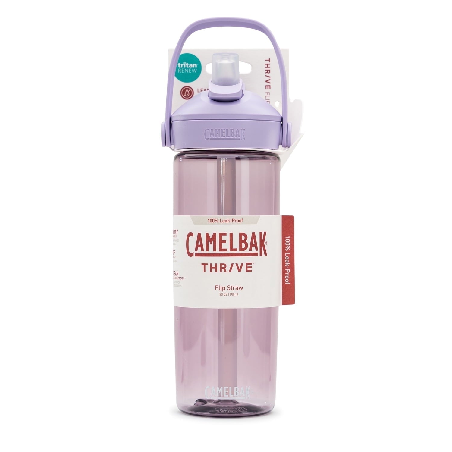Camelbak Thrive Flip Straw 20oz Water Bottle, Charcoal M234W
