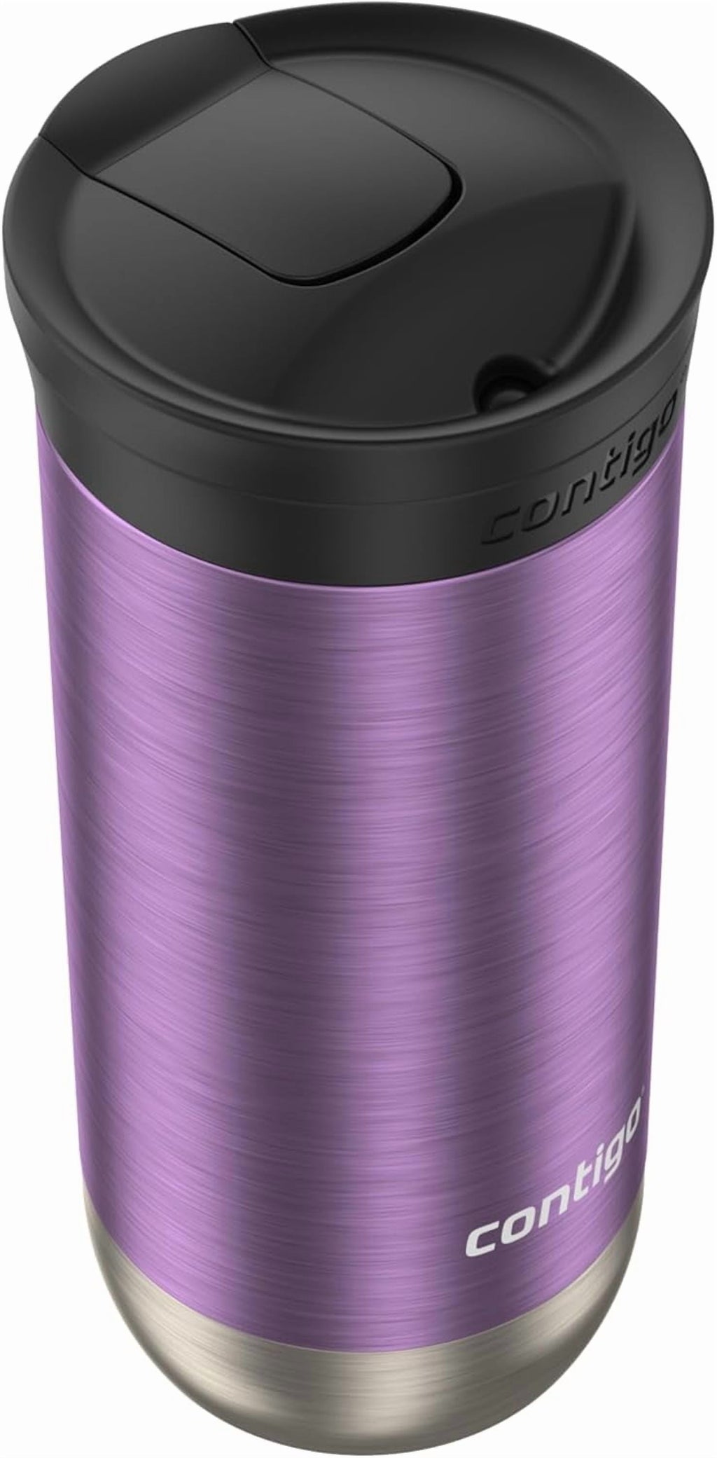 Contigo Huron SnapSeal Insulated Travel Tumbler, Purple Panzy Color 16 oz (473 mL) M70L