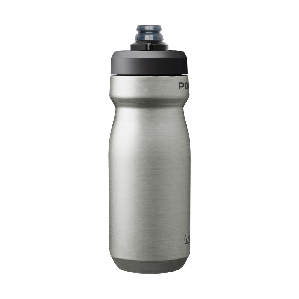 CamelBak Podium 18oz Insulated Stainless Steel Bike Water Bottle, Stainless M365T