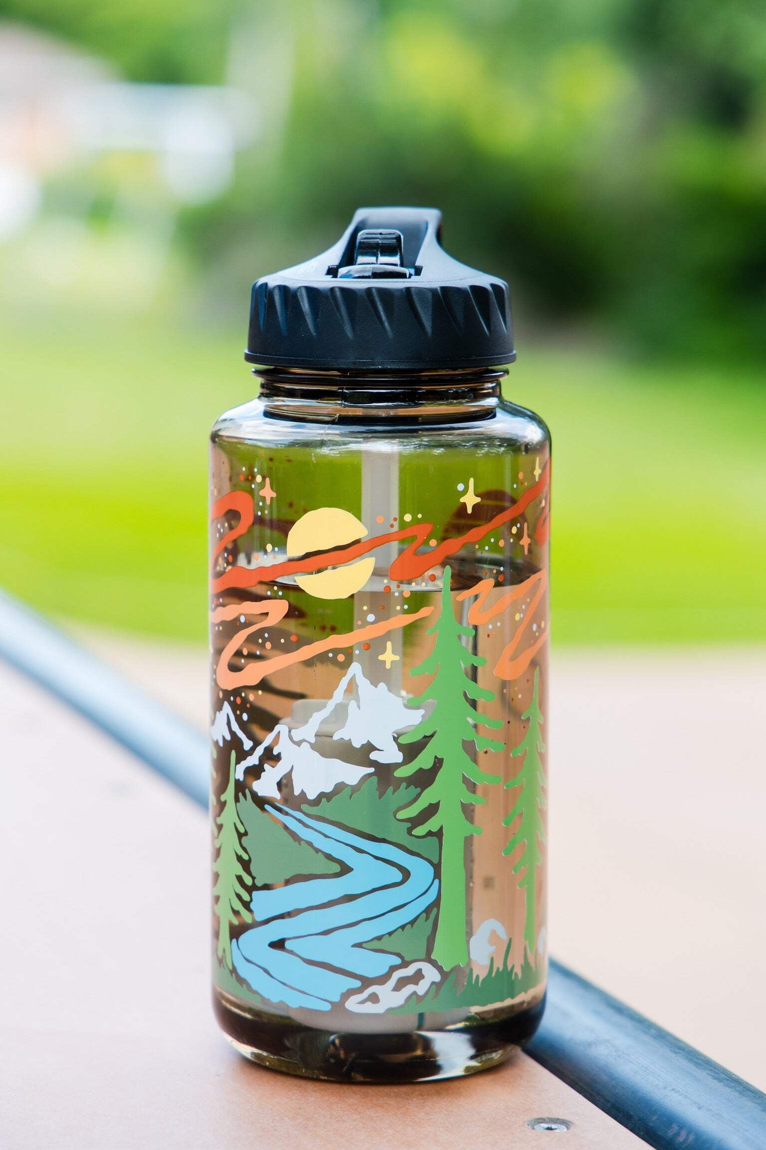 Epic Water Filters Nalgene OG Sustain Tritan USA Made Water Bottle and 75 Gallon Filter - Removes 99.99% of Water Impurities, 32oz, Atomic Child Special Edition M162A