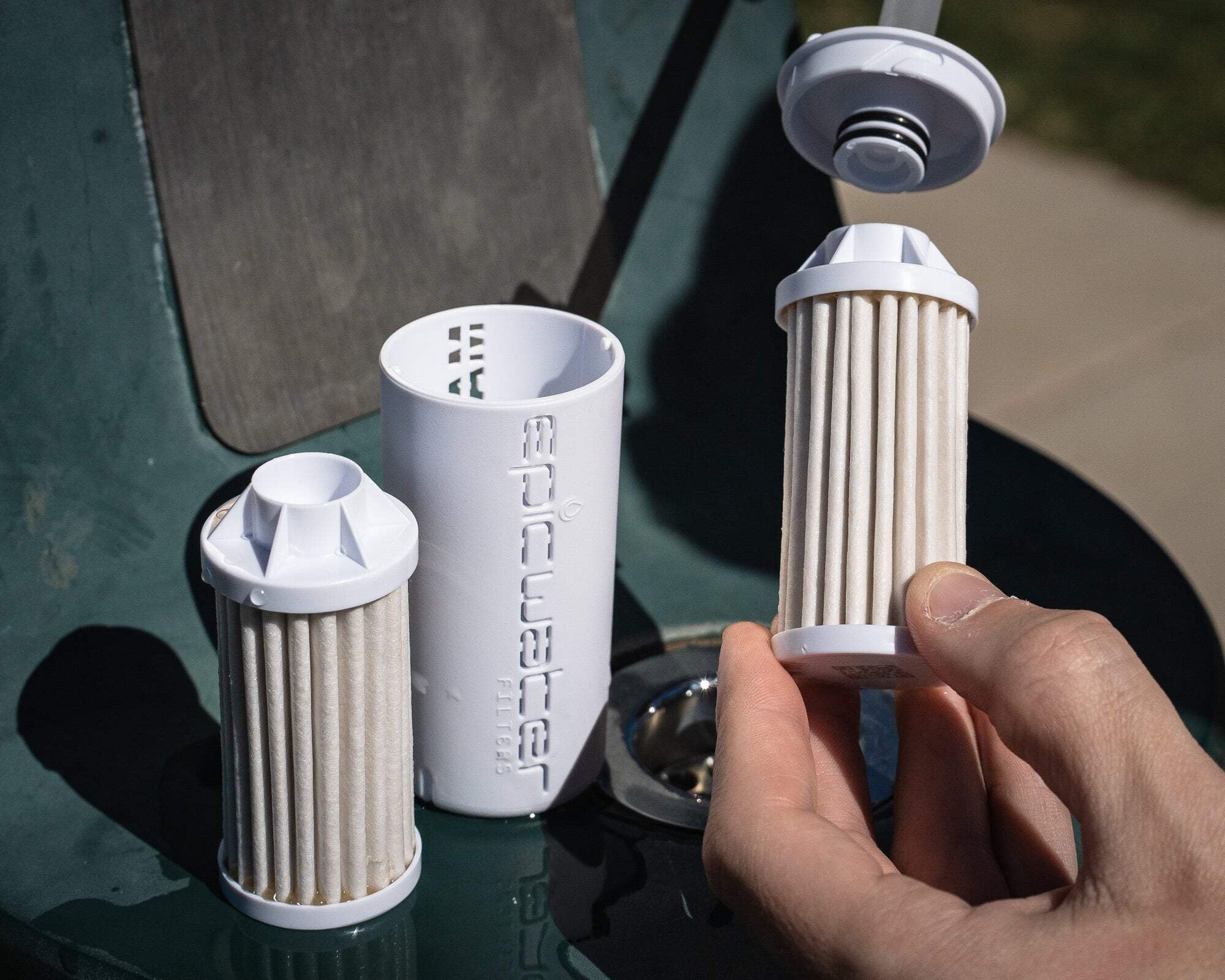 Epic Water Filters Nalgene OG Sustain Tritan USA Made Water Bottle and 75 Gallon Filter - Removes 99.99% of Water Impurities, 32oz, Atomic Child Special Edition M162A