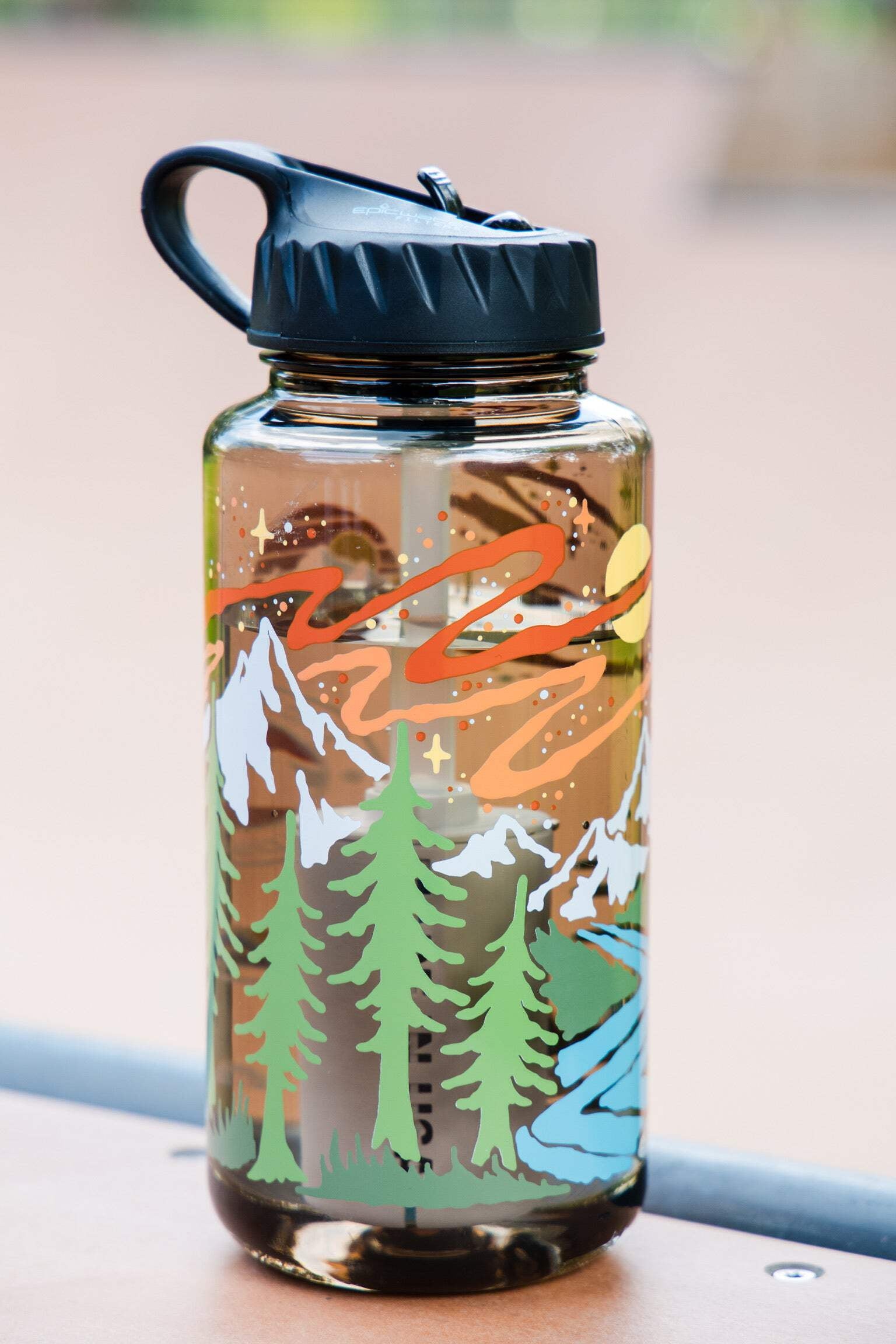 Epic Water Filters Nalgene OG Sustain Tritan USA Made Water Bottle and 75 Gallon Filter - Removes 99.99% of Water Impurities, 32oz, Atomic Child Special Edition M162A
