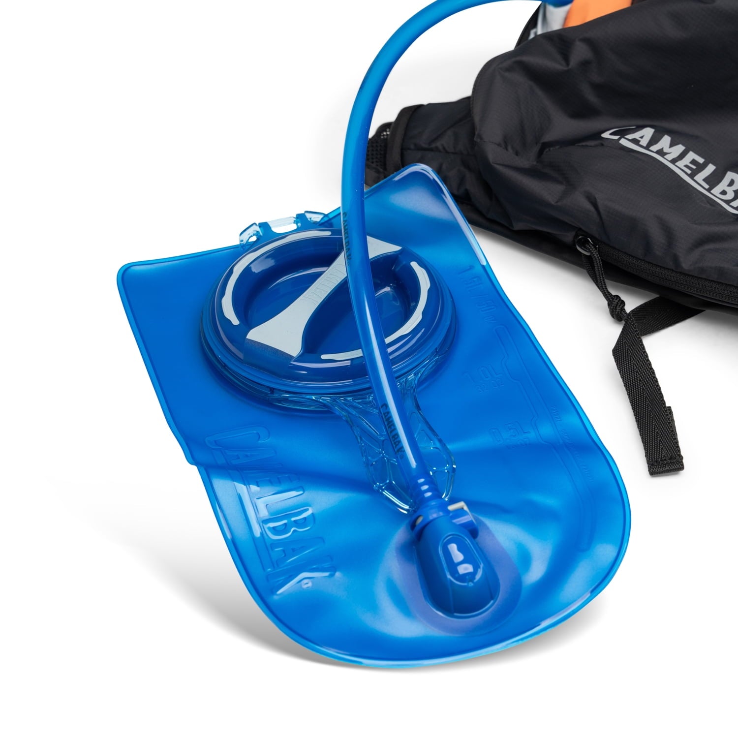 Camelbak Hydrobak Light 50oz Hydration Pack, Black/Silver M232Z